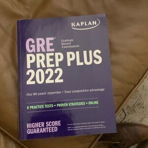 GRE test prep booklet 2022